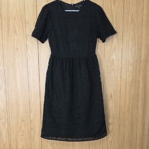 Endless Rose Black Lace Midi Dress